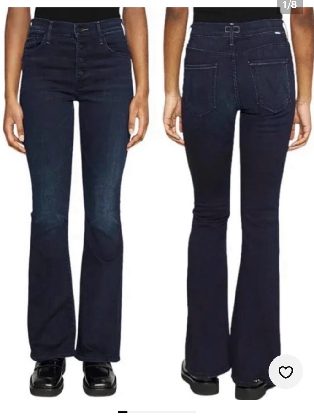 MOTHER the pixie weekender Flare Jeans
